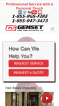 Mobile Screenshot of gensetfire.com